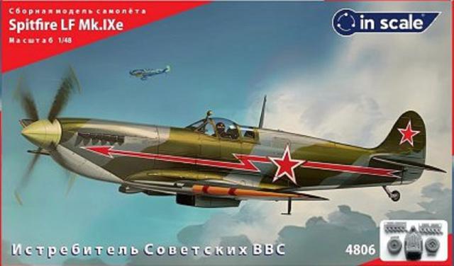 InScale 4806 1/48 Spitfire Mk.IX-Истребитель ВВС СССР