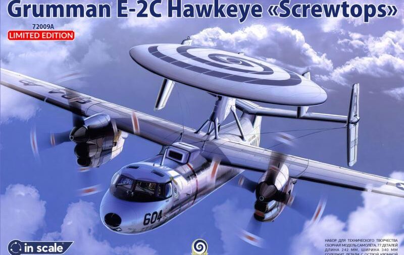 72009А InScale 1/72  E-2C Yawkeye-Самолет ДРЛО